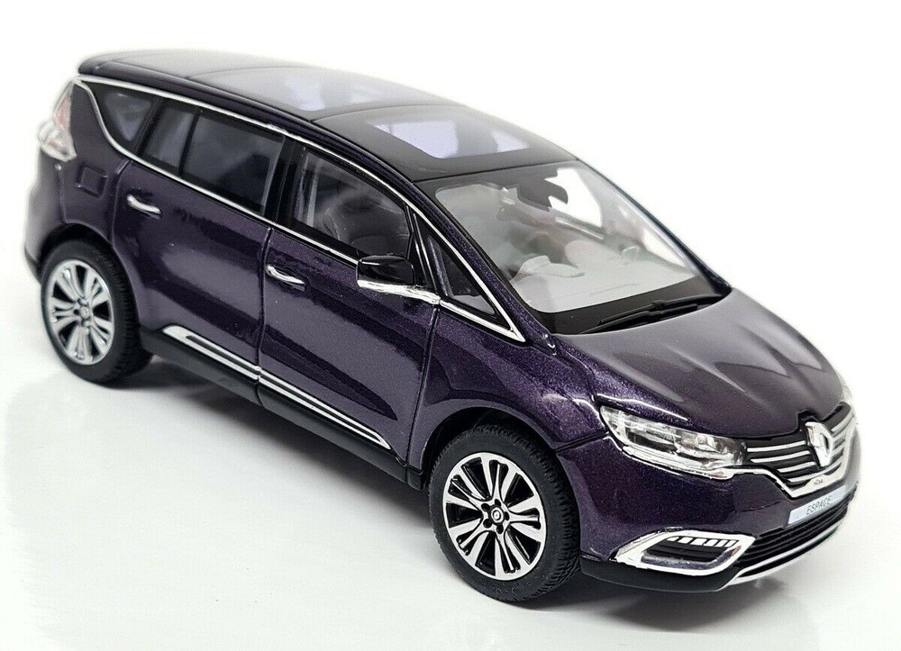 Norev 1/43 Renault Espace Initiale 2015 Metallic Blue Diecast Model Car  