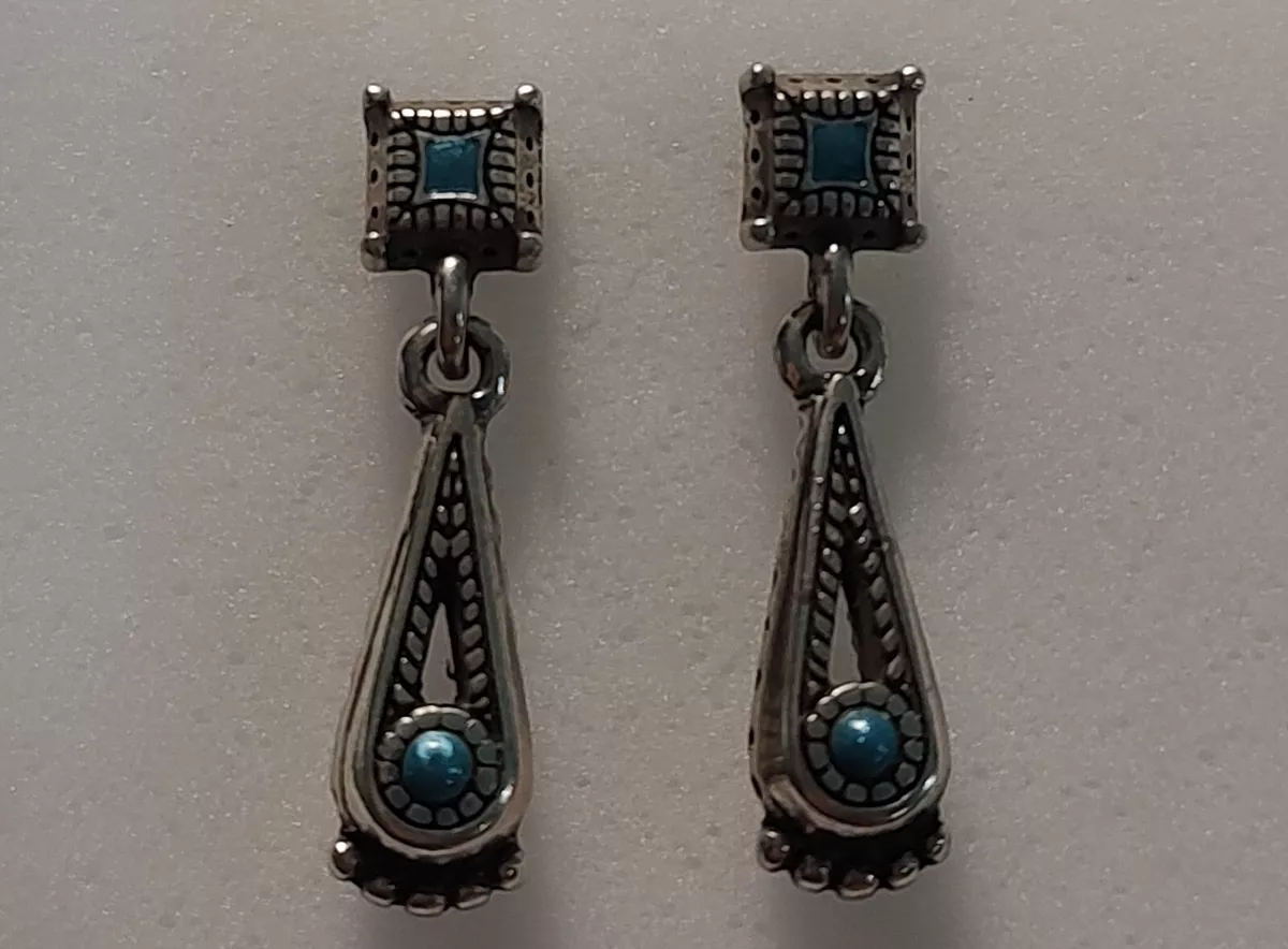 Brighton Southwest Western Turquoise Earrings eBay