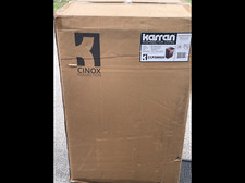 Karran Cinox stainless steel gunmetal bathroom sink