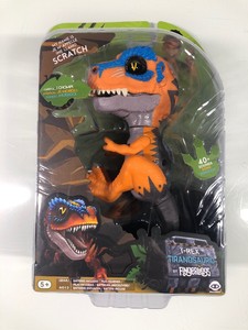 orange dinosaur fingerling