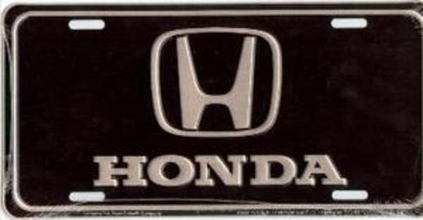 Honda License Plate - C2004