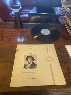 Ludwig Van Beethoven,Piano Sonatas Vol.X Friedrich Gulda,OR B-125 12'' Record