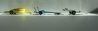 Matchbox Lesney/Majorette Motorcycle/Boat Trailer Lot of 3