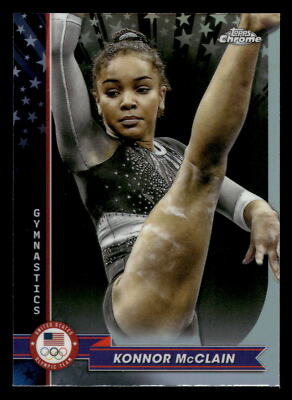 2024 Topps Chrome US OLYMPIC KONNOR MCCLAIN REFRACTOR #5