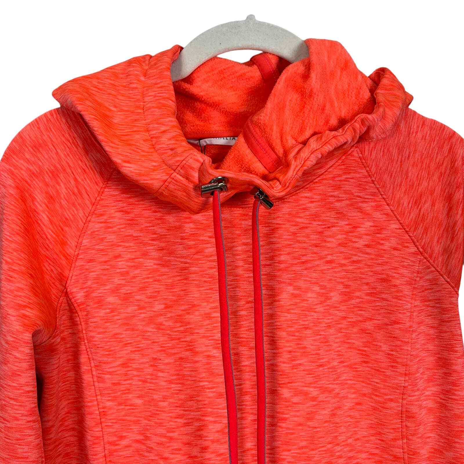 Athleta Tranquility Pullover Hoodie Ember Coral O… - image 6