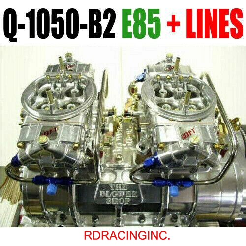 QUICK FUEL Q1050B2 E85 1050 CFM BLOWER SUPERCHARGER CARBS CLEAR CARBS