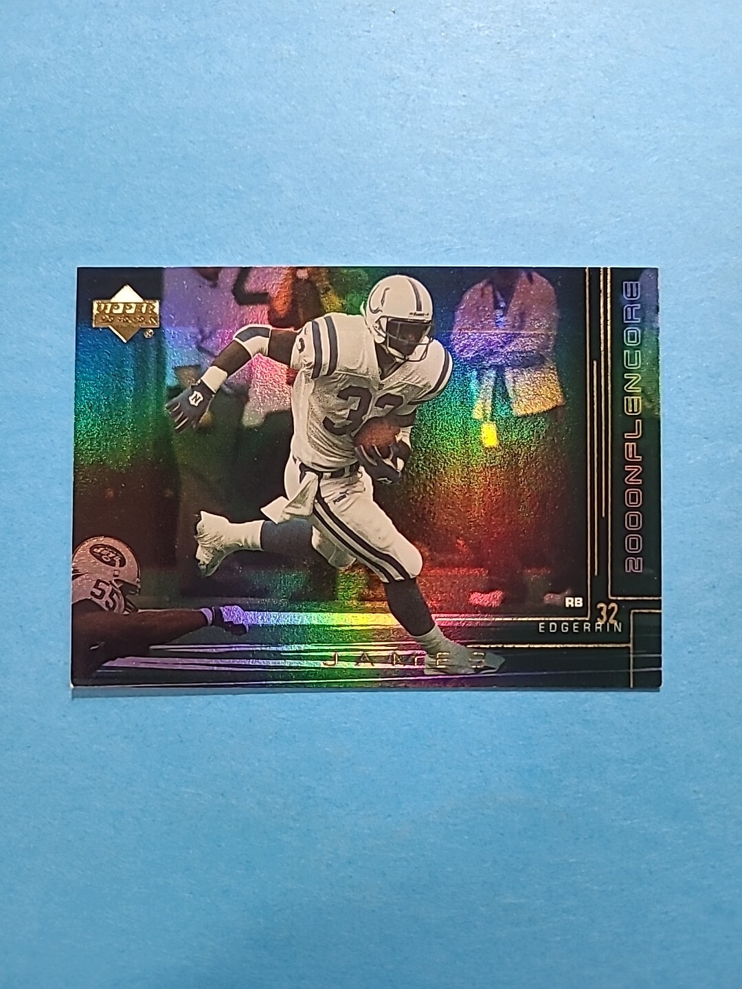 EDGERRIN JAMES 2000 UPPER DECK ENCORE FOOTBALL CARD # 89 H2243