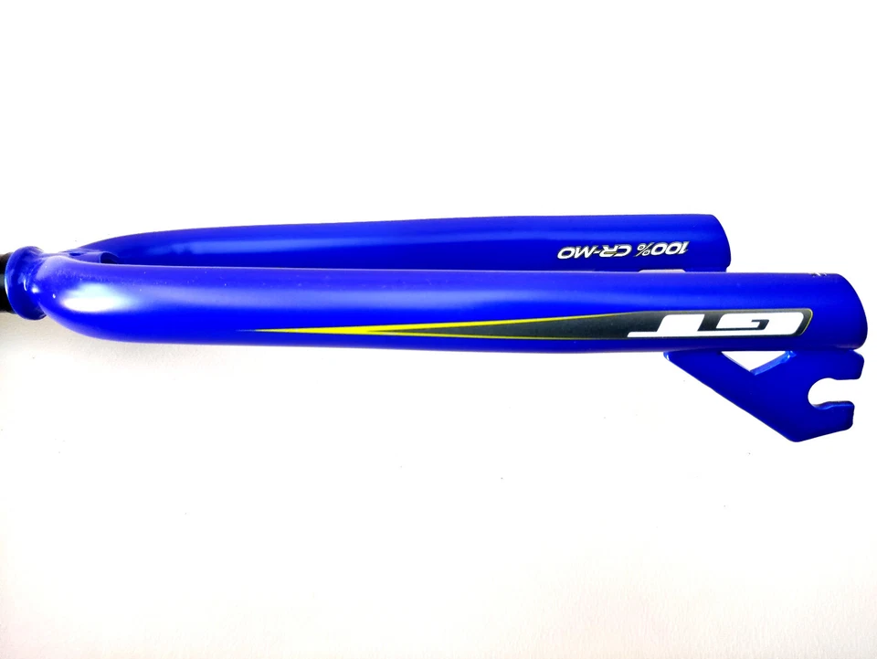 NOS GT Racing Cr-Mo BMX Fork 1" Blue 20" COOK SCHWINN WEBCO HARO TNT HUTCH - Image 4 of 4