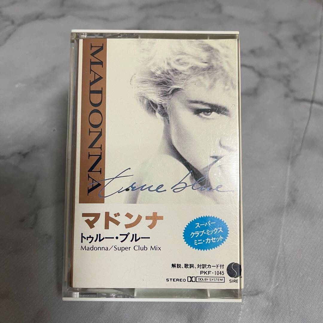 Madonna True Blue Super Club Mix Cassette Tape EVERYBODY Dub ver