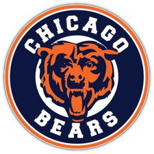 Chicago Bears NFL Football Logo Sport Car Bumper Sticker Decal "SIZES"