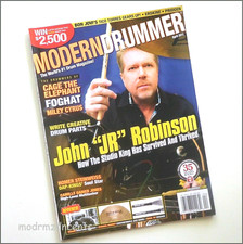 MODERN DRUMMER - April 2011 - JOHN JR ROBINSO...