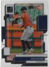 Jose Altuve 2022 Panini Chronicles Clearly Donruss Base Card #42