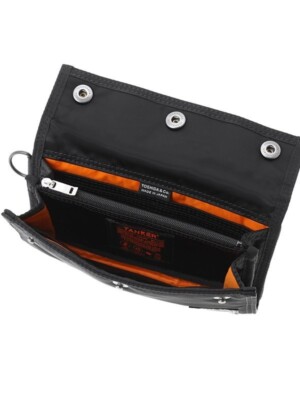 PORTER TANKER POCKET WALLET(L) Black 622-27846 Unisex Yoshida & Co