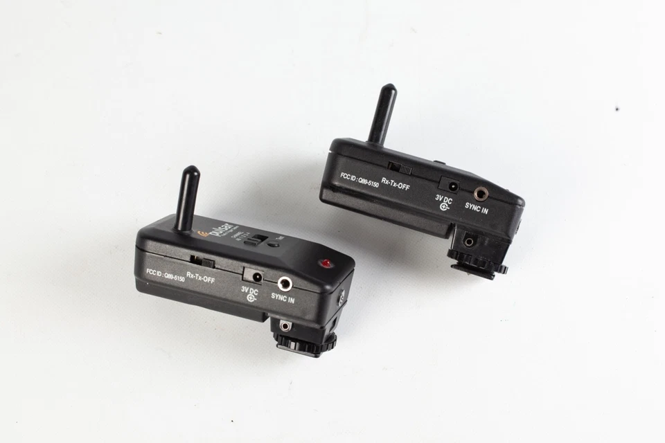 Bowens Pulsar RX/TX Radio Flash Triggers x 2.    Multi Channel Radio Trigger Kit - Image 4 of 4