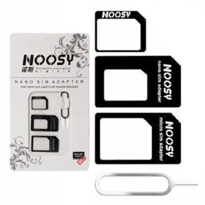 UNIVERSAL NANO MICRO KARTENADAPTER SIM KARTE ADAPTER KARTENLESER Handy Tablet - Bild 1 von 4