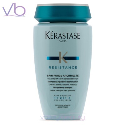 KERASTASE Resistance Bain Force Architecte Shampoo 250ml Damaged Hair Split Ends