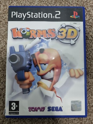 Worms 3D (Sony PlayStation 2, 2003) PAL OHNE ANLEITUNG