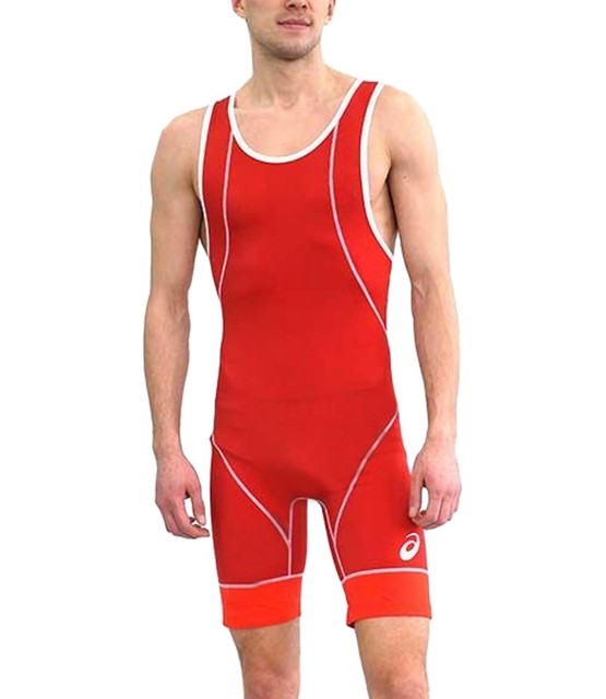 ASICS Men's Wrestling Suit Singlet Ringertrikot Costume Lutte 157517 eBay