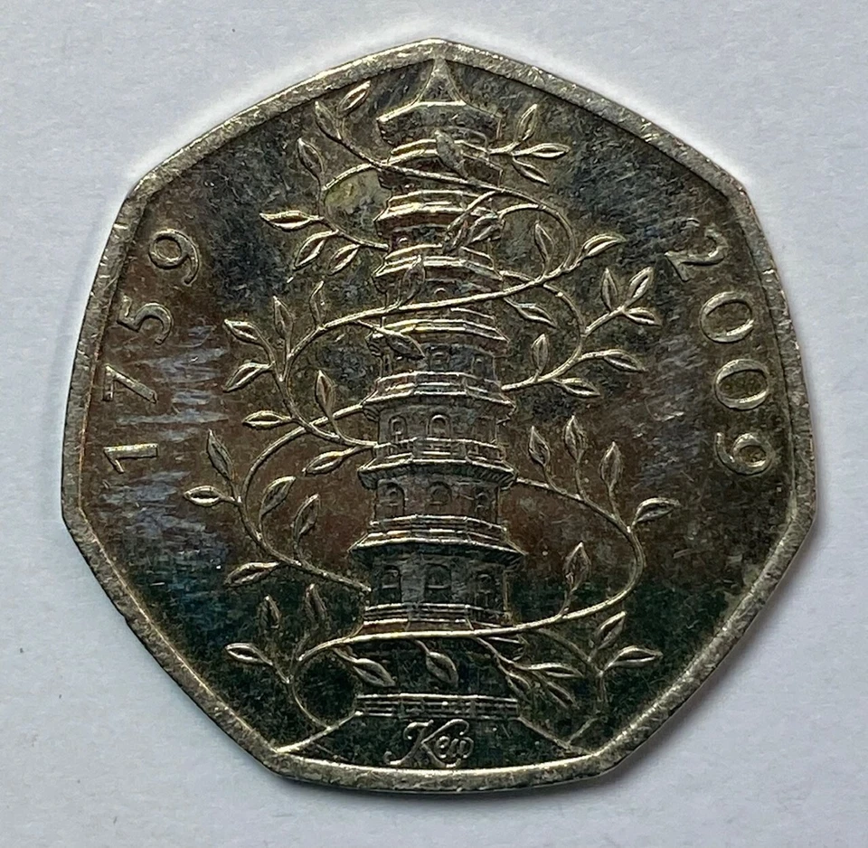 Rare & Valuable UK 50p Coins Fifty Pence Circulated Beatrix Potter Olympics WWF - Image 2 of 2