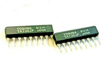TA7362P Original New Toshiba Integrated Circuit  FREE US Shipping LOT OF 2