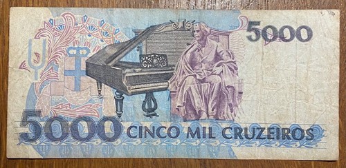 BRESIL BILLET DE 5000 CRUZEIROS (BILL 99)