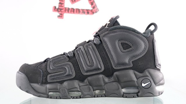 uptempo supreme black