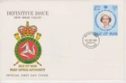 Unaddressed Isle of Man FDC 1st  Day Cover 1981 Lord of Mann £2 Definitive Stamp