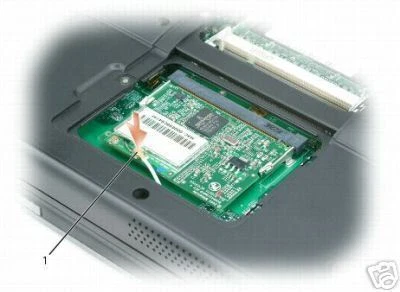 DELL TrueMobile DW1370 802.11G Wireless Mini PCI Card