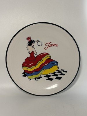 Fiesta Fiestaware Dancing Lady Salad Plate 6.25'' Retired Accessory Replacement