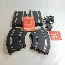 Binari pista polistil  curve rettilinei pulsanti alimentatore barriere sostegni