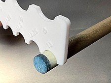 Tapered Pool Cue Butt Collet Set With Case 3 Piece Set 