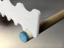 Tapered Pool Cue Butt Collet Set With Case (3 Piece Set)