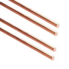 12-Inch Length Pure Copper Round Rod 3/16" Dia 5mm ,99.9 Solid Copper Rod,Used