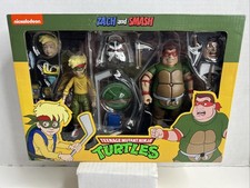 NECA TMNT Zach and Smash 2 Pack Teenage Mutant Ninja Turtles Action Figure - NEW