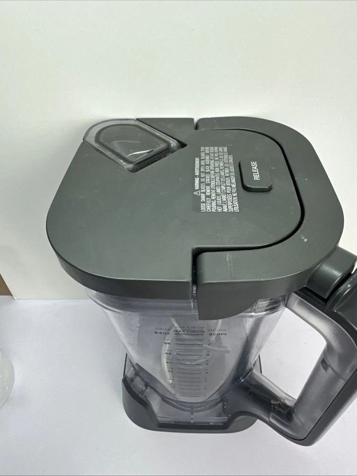 Ninja Detect Replacement Pitcher And Lid 64 Oz/8 Cups BlendSense Parts - Image 2 of 4