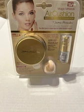 Magic Mineral Air Cushion By Jerome Alexander NIB Liquid Foundation Set #17