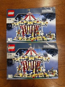 LEGO Grand Carousel 10196 - 100% Complete - Motor & Sound Working - Box & Manual