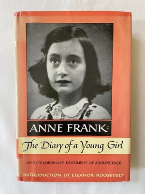 Anne Frank: The Diary of a Young Girl   Doubleday   HCwDJ - Vintage 