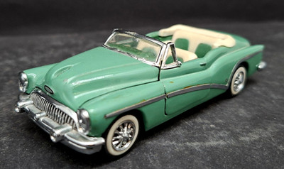 Franklin Mint 1:43 1953 Buick Skylark Convertible Grün !! fehlendes Emblem !!