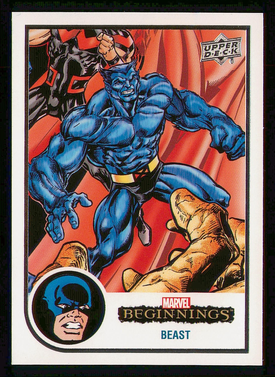 2022 Upper Deck Marvel Beginnings Volume 2, Series 1 #122 Beast
