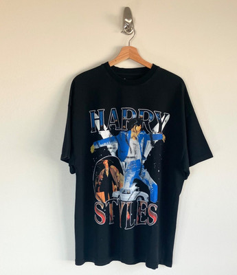 Harry Styles Sergio Calabasas Black Rap Tee Size Medium