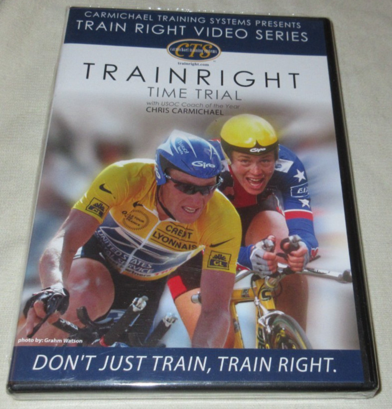 (Brand New) Trainright Time Trial DVD NEW Video Series Bicycle Carmichael Training Sealed (6.20 USD) (Brand New) Trainright Time Trial DVD NEW Video Series Bicycle Carmichael Training Sealed (6.20 USD)