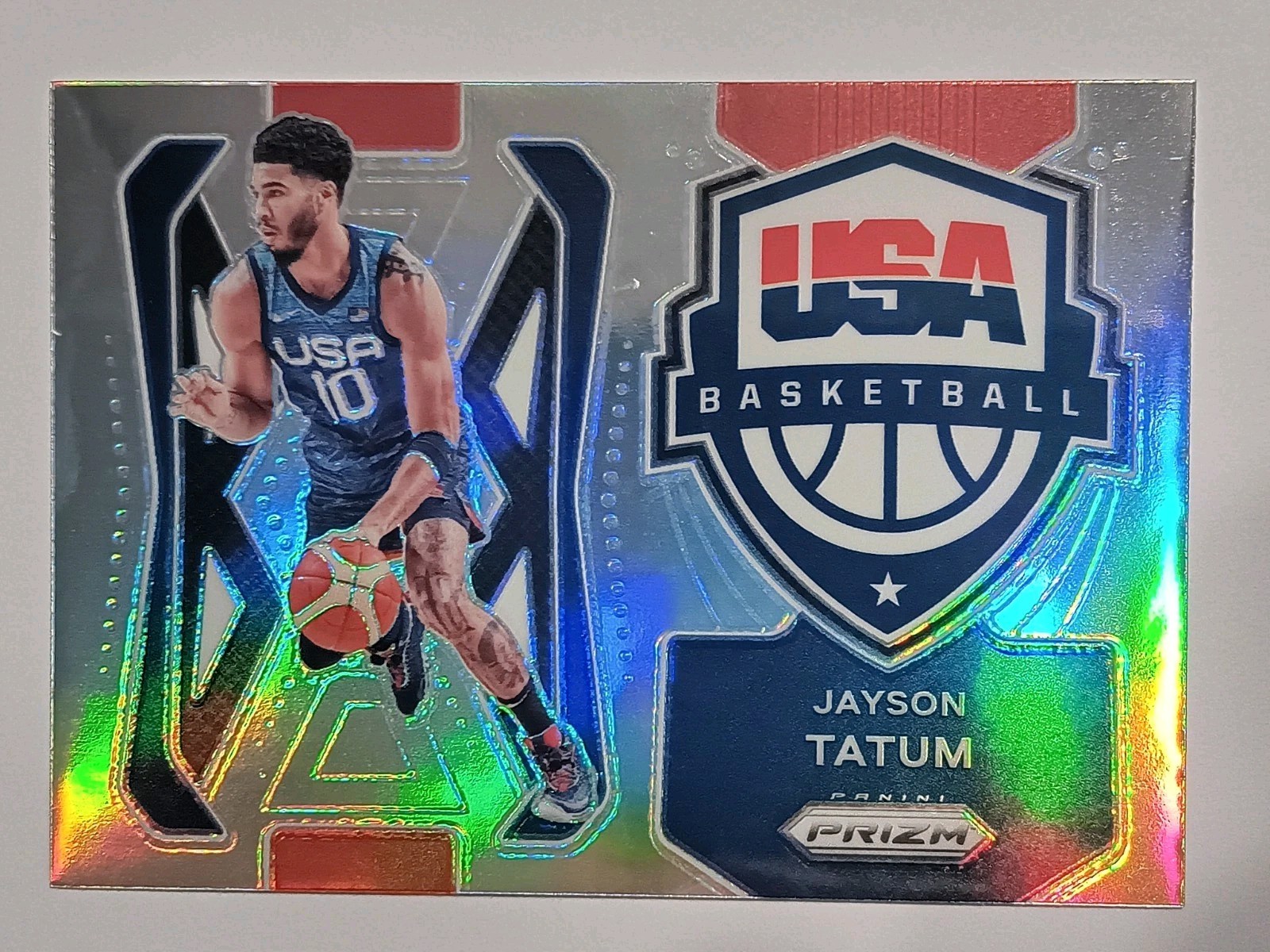 Jayson Tatum  2021-22 Prizm Basketball USA  Silver Prizm #1