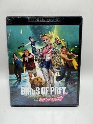 Birds of Prey 4K UHD Blu-ray New Sealed Harley Quinn Margot Robbie B2G1 Free
