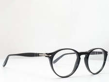 Persol 3092-V 9014 Black Unisex Eyeglasses Frames 46-19-145