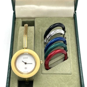 Lunette de changement de montre GUCCI 1100 L boîte oui du Japon