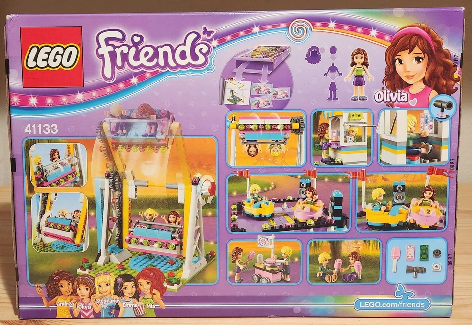 Lego 41133 - Friends Amusement Park Bumper Cars Factory Sealed - Image 2 of 4