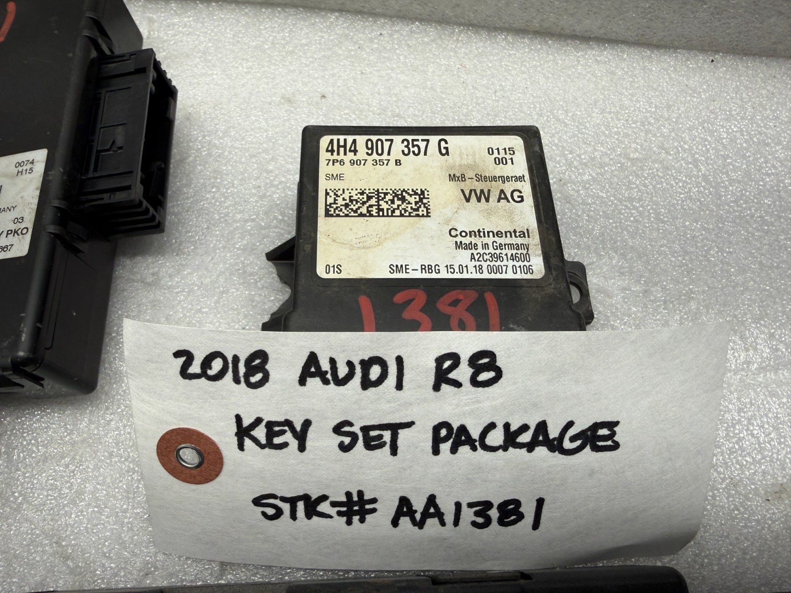 Audi R8 2017-2023 Electronic control unit