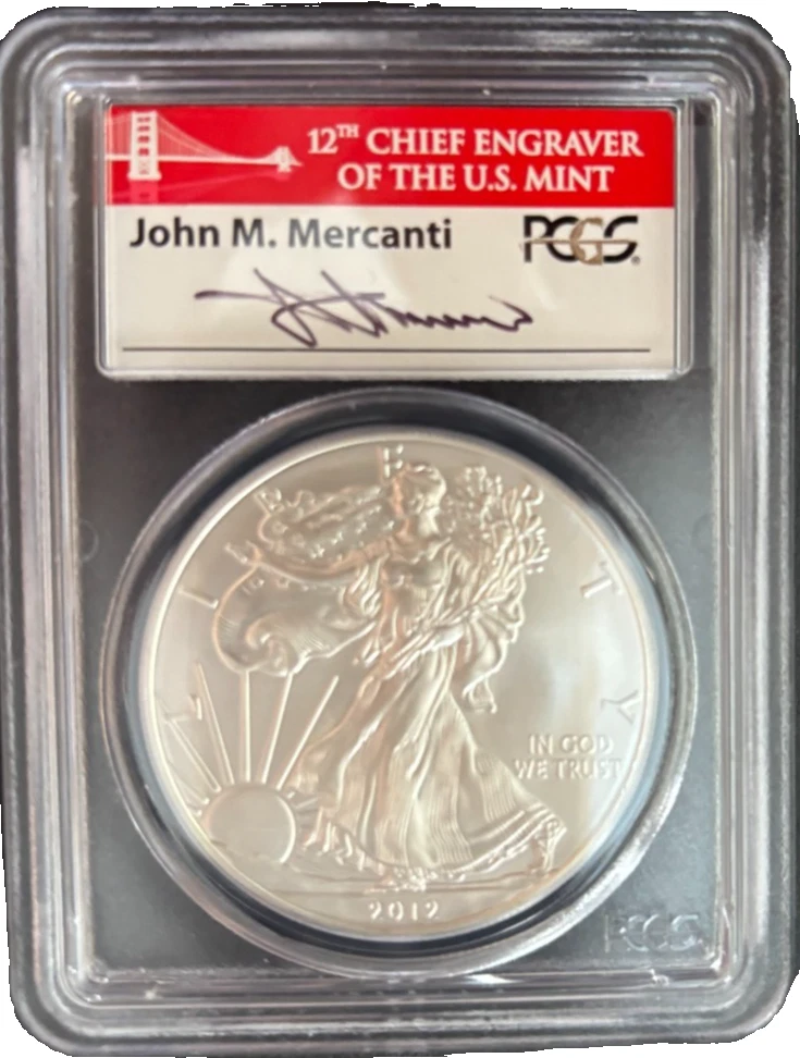 American Eagle MS 70 Graded 2012 Silver Bullion Coins for sale | eBay