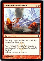 Victorious Destruction - New Phyrexia #99 Common Sorcery